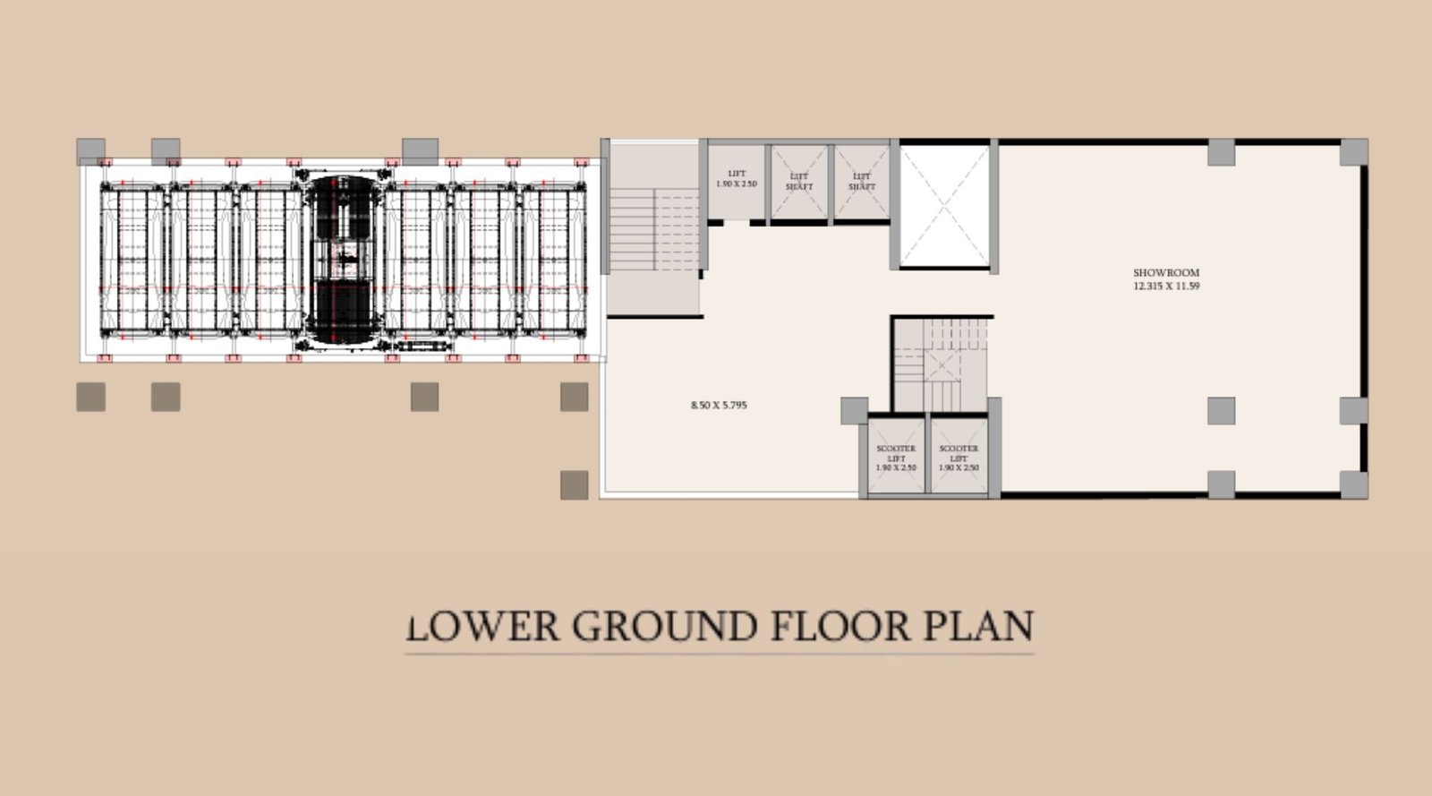Viraj-Prime-Pinnacle-Typical-Floor-Plan-Lower-Ground-Floor